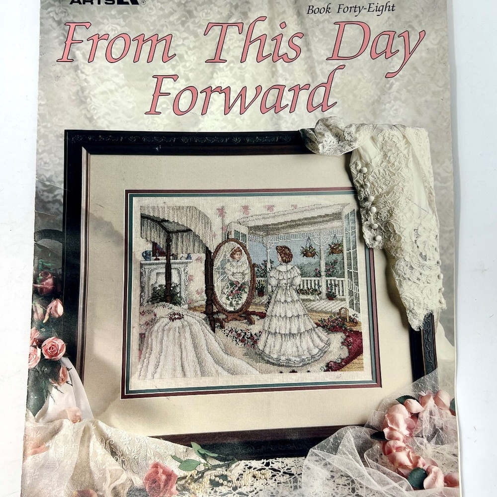 Vintage 1992 From this Day Forward Cross Stitch Pattern by Paula Vaughan